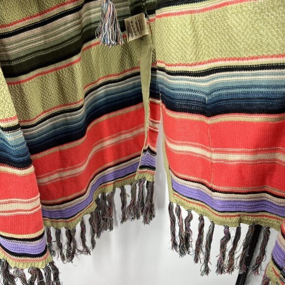 Moth Calexico Fringe Poncho M/L - Picture 4 of 13